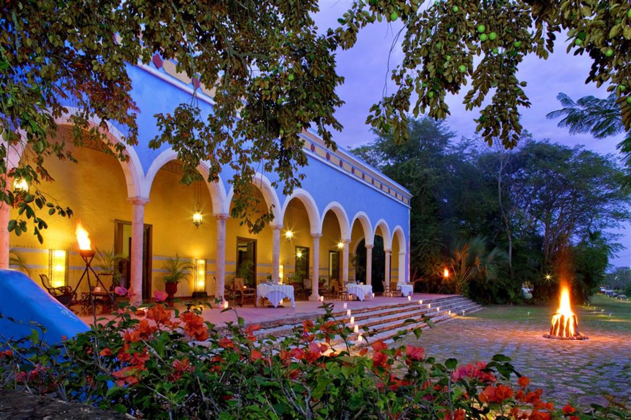 Hacienda Santa Rosa De Lima Hotel Étterem fotó