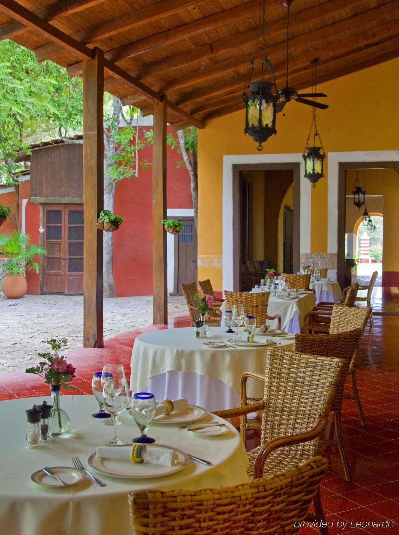 Hacienda Santa Rosa De Lima Hotel Étterem fotó